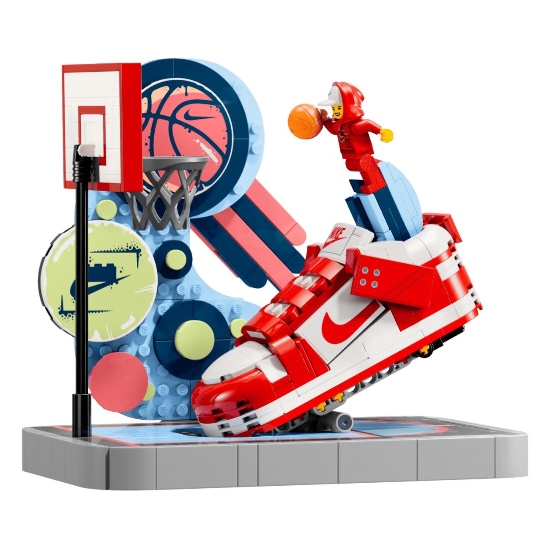 Nike Dunk Trickshot By Lego -Lego - India - www.superherotoystore.com