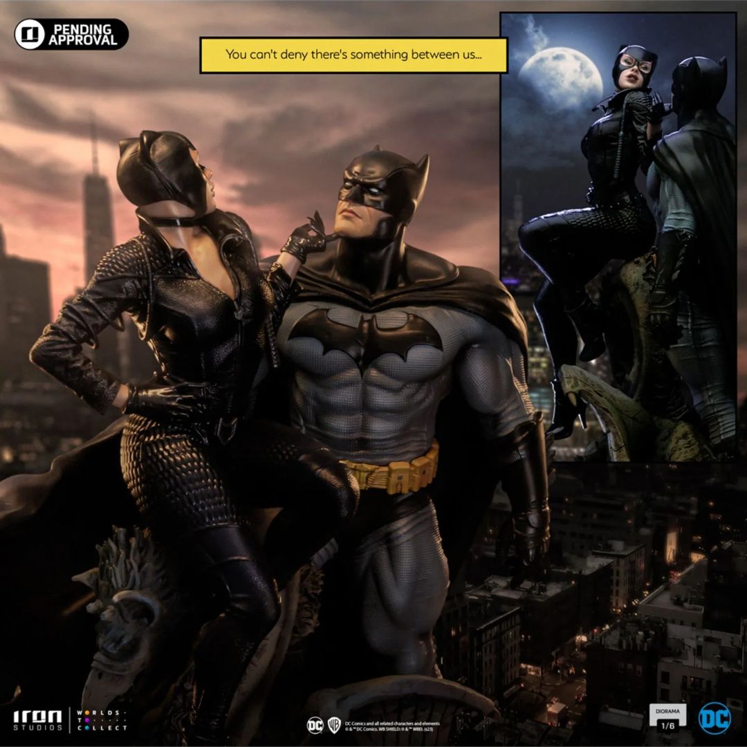Batman and Catwoman Statue by Iron Studios -Iron Studios - India - www.superherotoystore.com