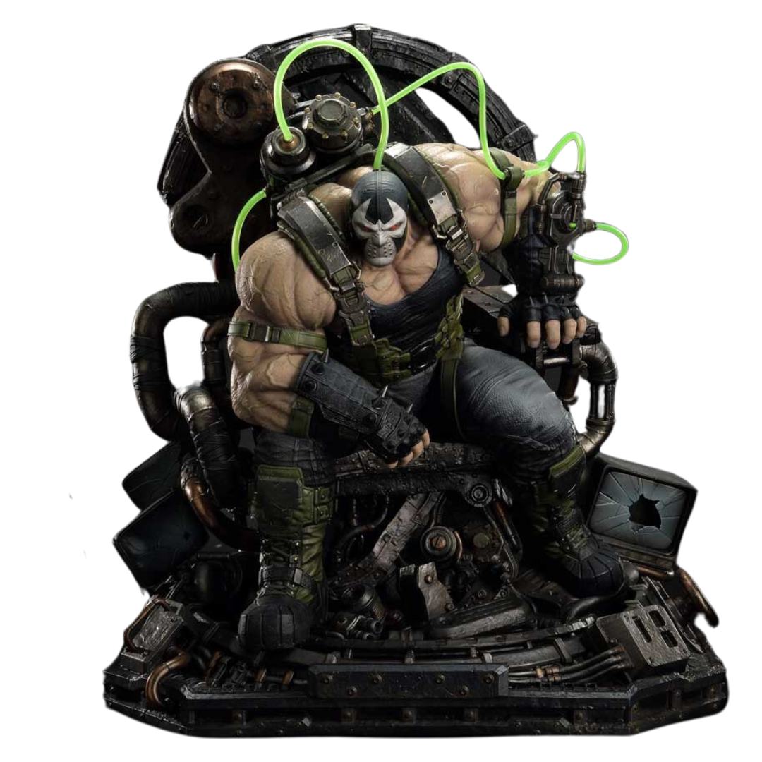 Batman (Comics) City of Bane Bane on Throne Statue (Concept design by Carlos D'Anda) Bonus Version by Prime1 Studios -Prime 1 Studio - India - www.superherotoystore.com