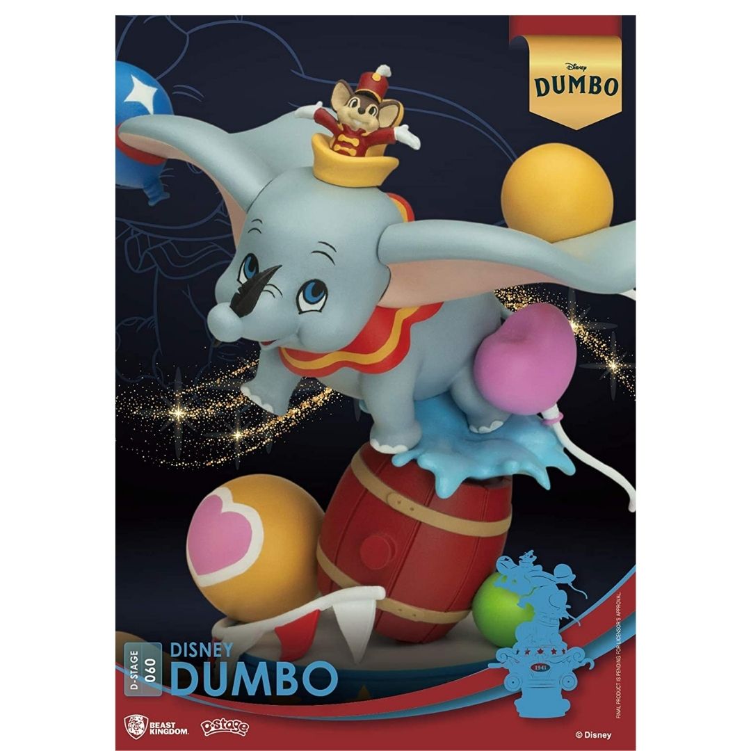 Disney Classic Dumbo D-Stage Statue by Beast Kingdom -Beast Kingdom - India - www.superherotoystore.com