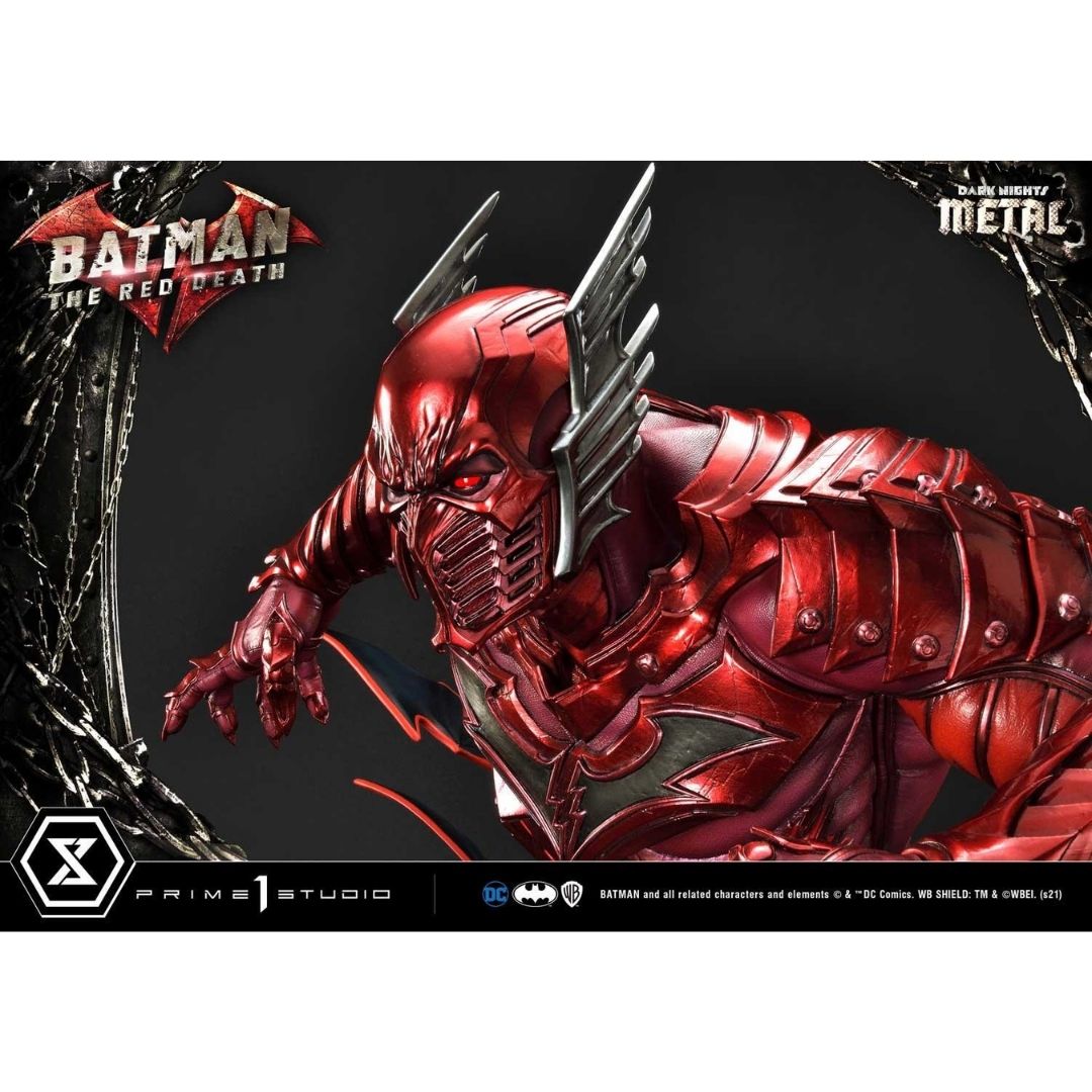 DC Comics Dark Nights Metal Batman The Red Death Exclusive Verson 1/3rd Scale Statue by Prime 1 Studios -Prime 1 Studio - India - www.superherotoystore.com
