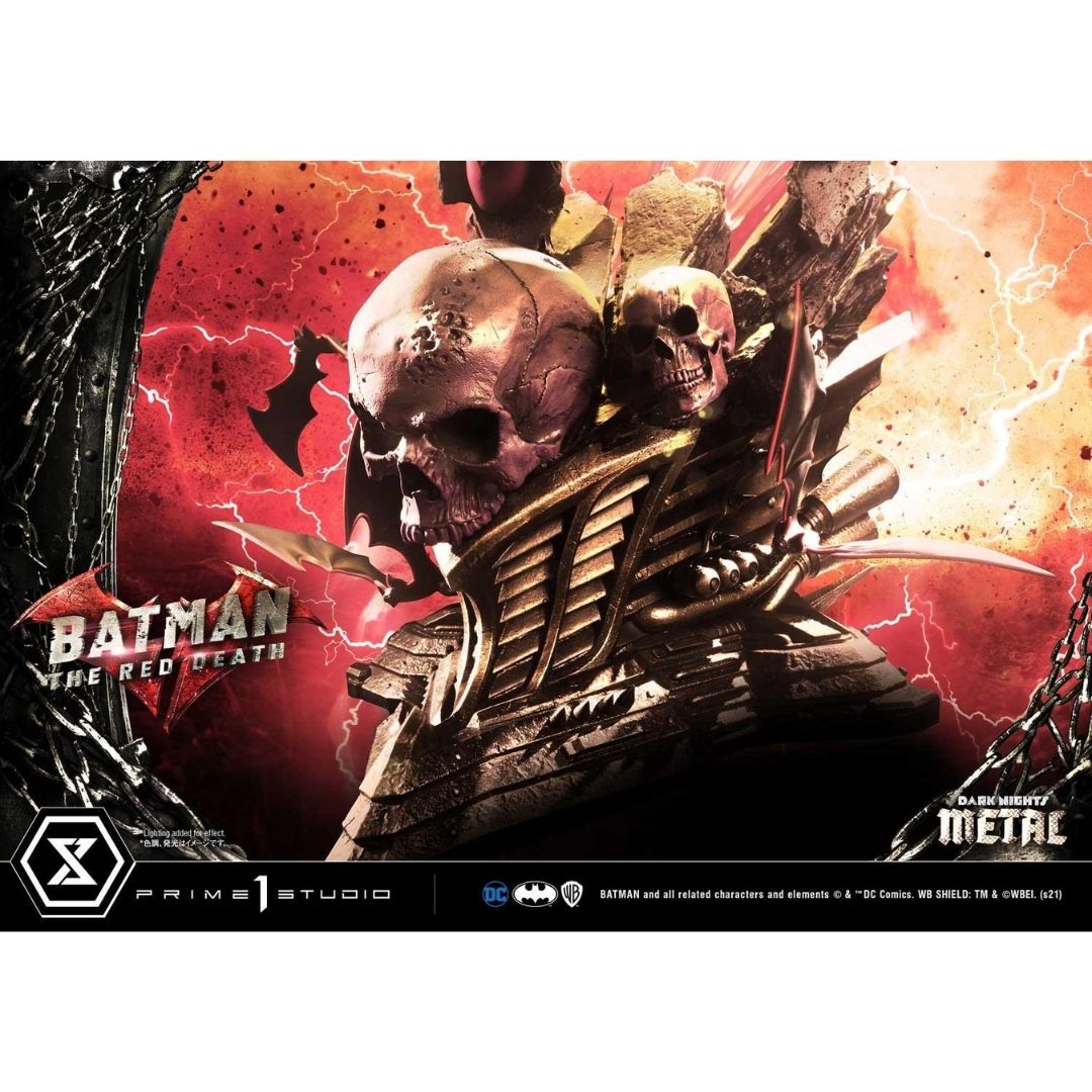 DC Comics Dark Nights Metal Batman The Red Death Exclusive Verson 1/3rd Scale Statue by Prime 1 Studios -Prime 1 Studio - India - www.superherotoystore.com