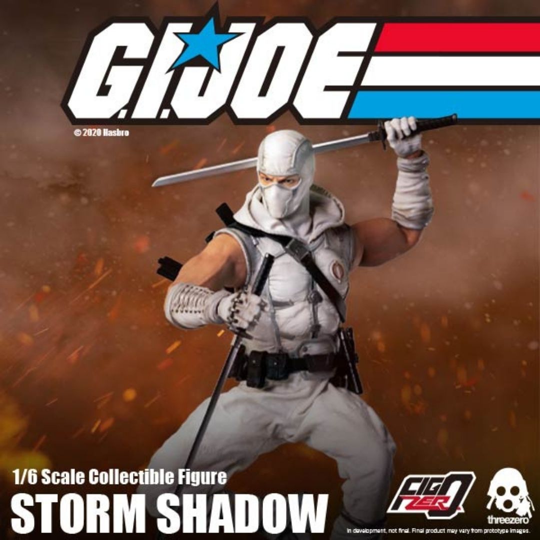 G.I. Joe Storm Shadow 1:6th Scale CollectibleFigure by ThreeZero -ThreeZero - India - www.superherotoystore.com