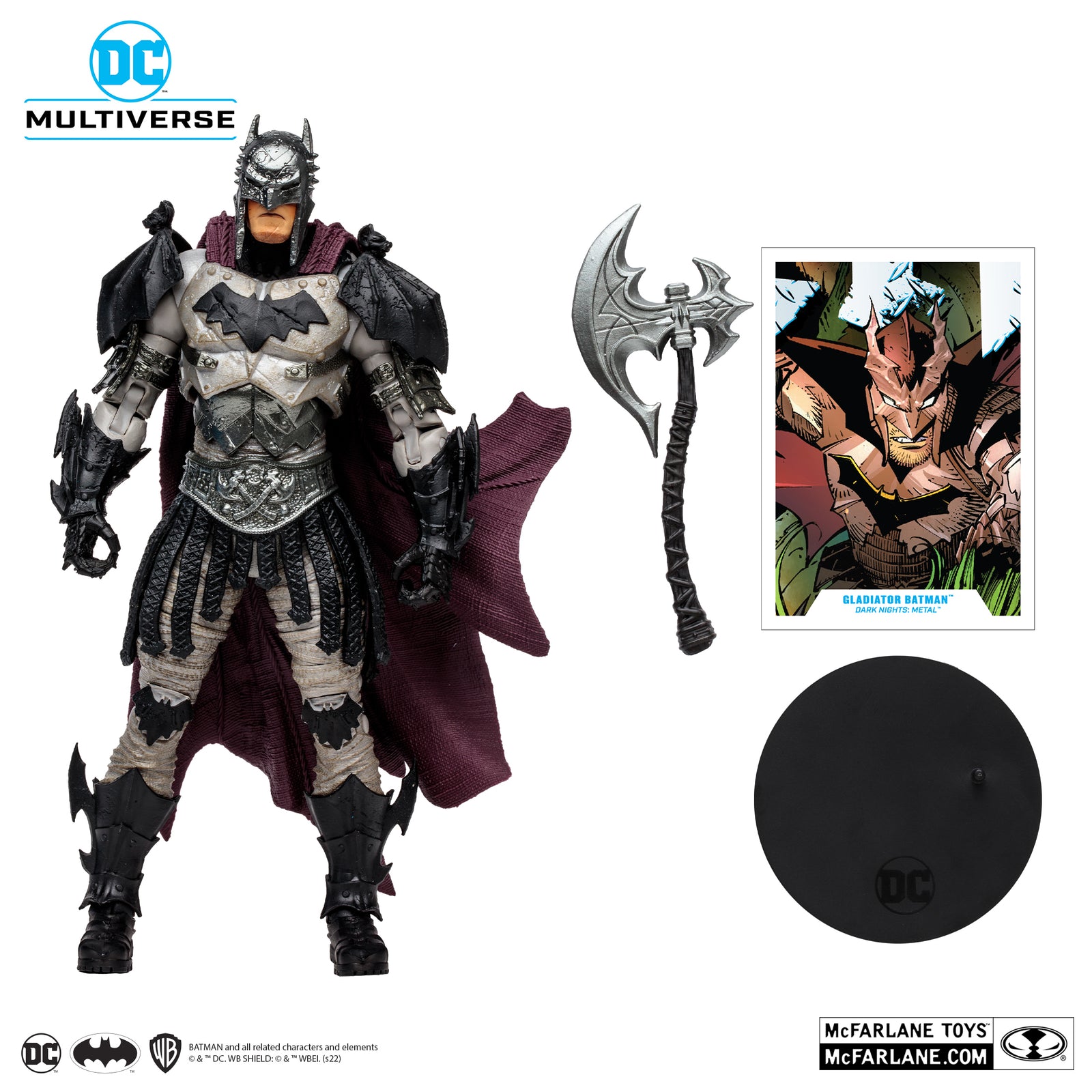 Batman Gladiator Dark Nights Metal 7" Figure by McFarlane Toys -McFarlane Toys - India - www.superherotoystore.com