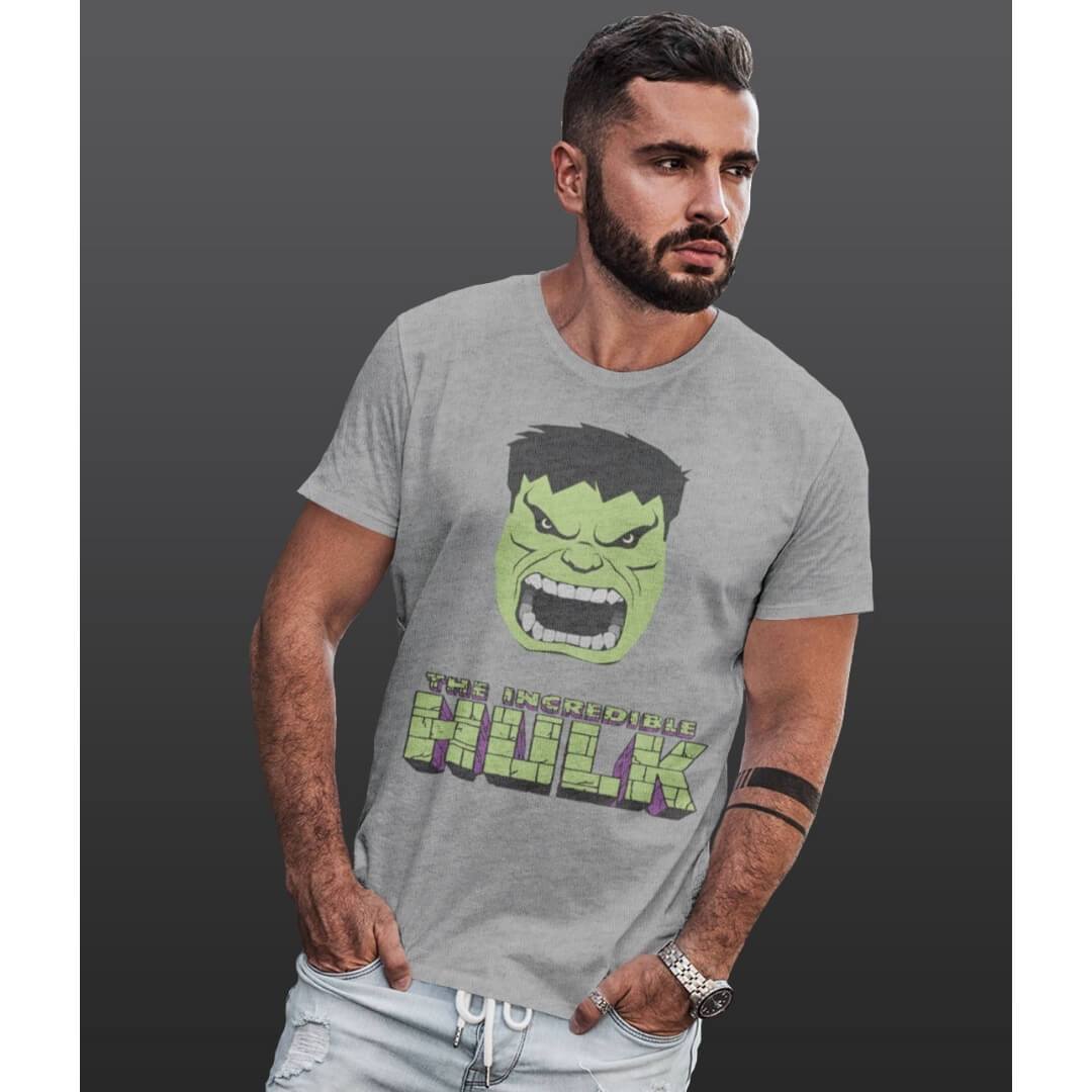 Marvel Comics The Incredible Hulk T-Shirt -Celfie Design - India - www.superherotoystore.com