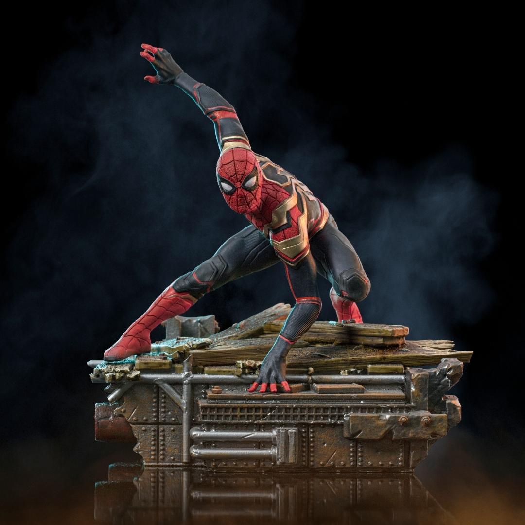 Spiderman No Way Home Peter 1 (Tom Holland) Statue by Iron Studios -Iron Studios - India - www.superherotoystore.com