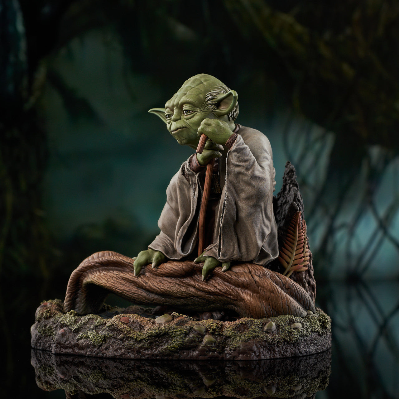 Star Wars: Return of the Jedi Yoda Milestones Statue by Diamond Gallery -Diamond Gallery - India - www.superherotoystore.com
