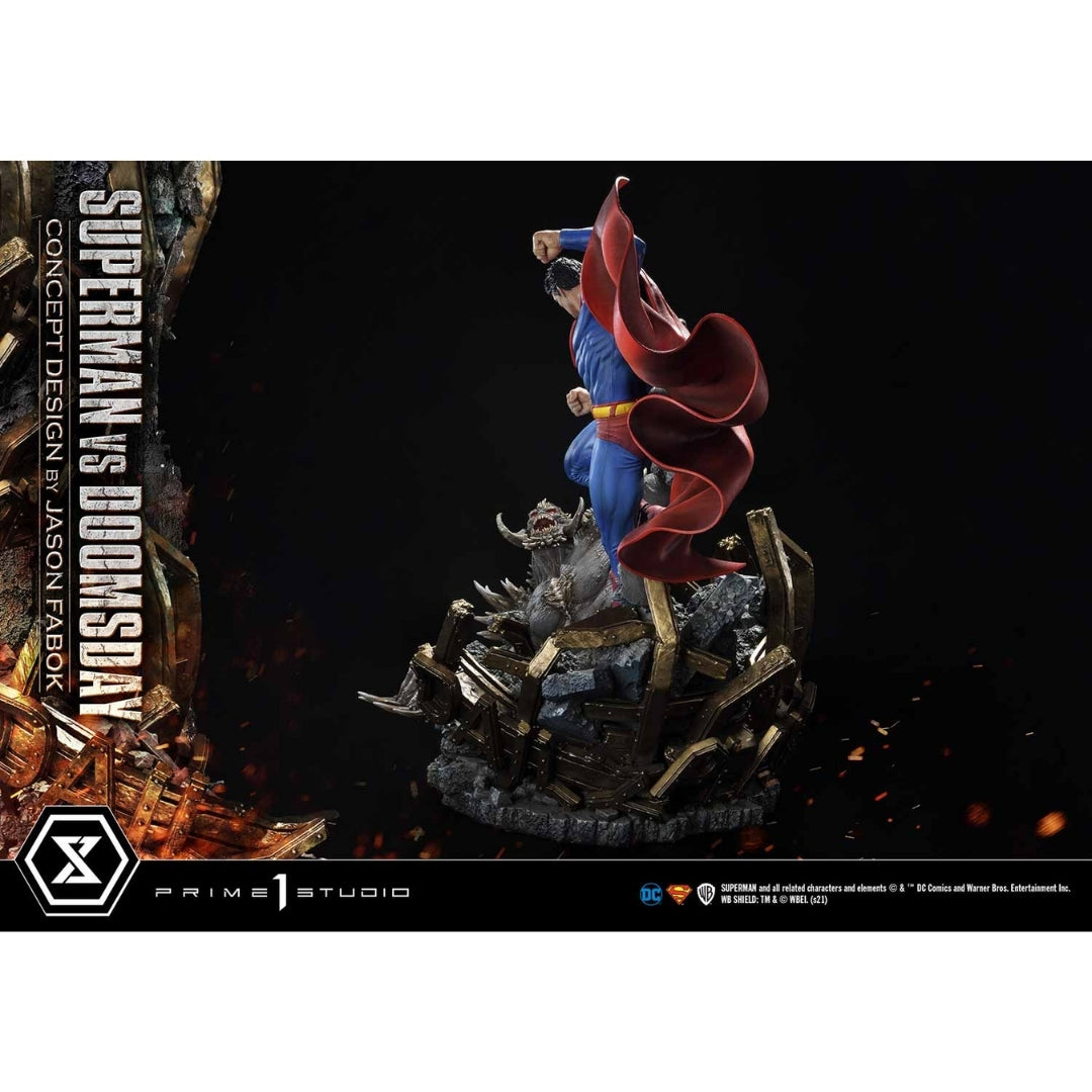 DC Comics Superman Vs Doomsday 1/3rd Scale Statue by Prime 1 Studios -Prime 1 Studio - India - www.superherotoystore.com