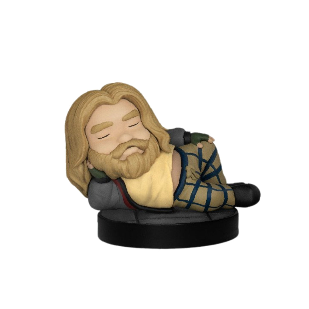 Avengers Endgame Bro Thor Series Nap Time Figure by Beast Kingdom -Beast Kingdom - India - www.superherotoystore.com