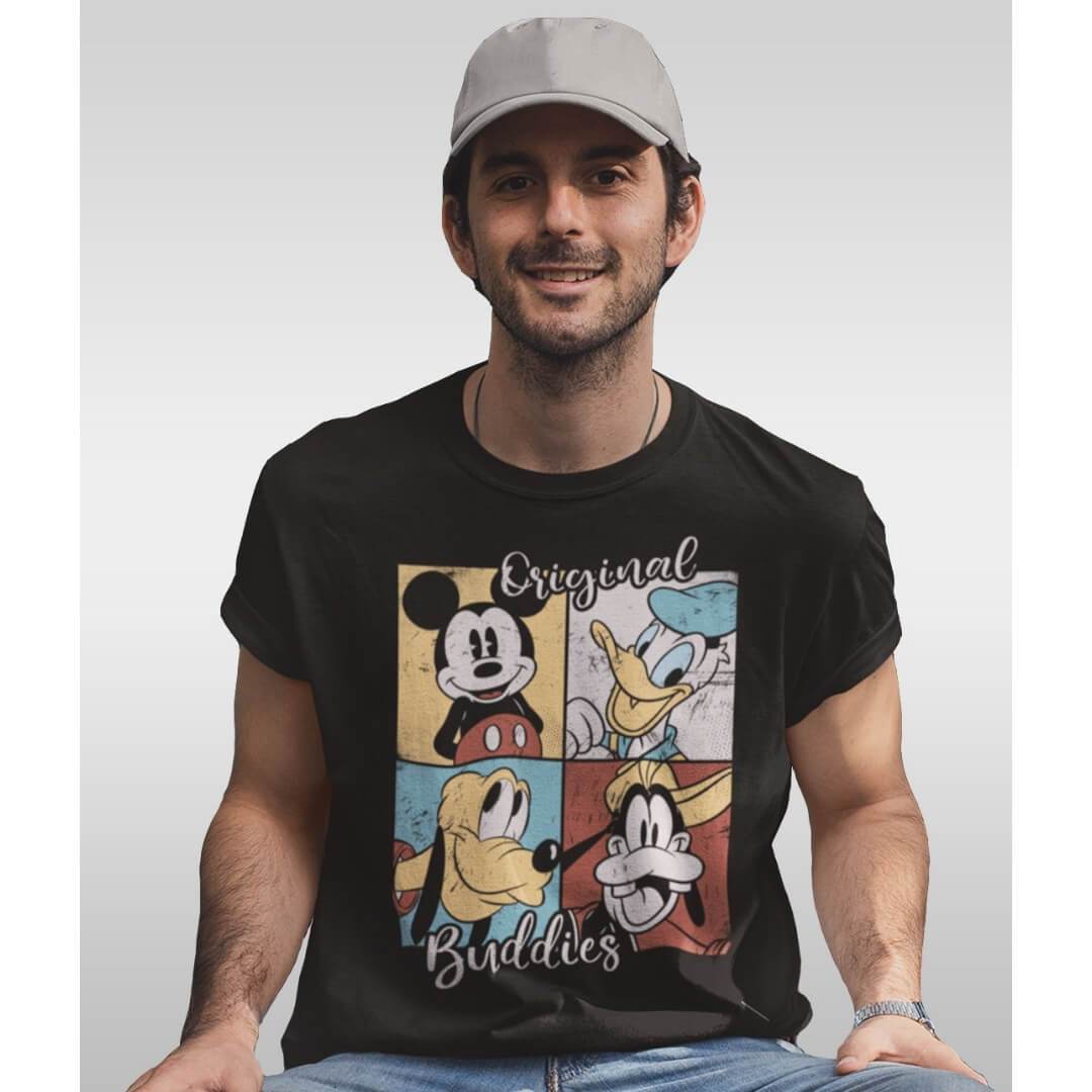 Disney Mickeys Buddies T-Shirts T-Shirt -Celfie Design - India - www.superherotoystore.com