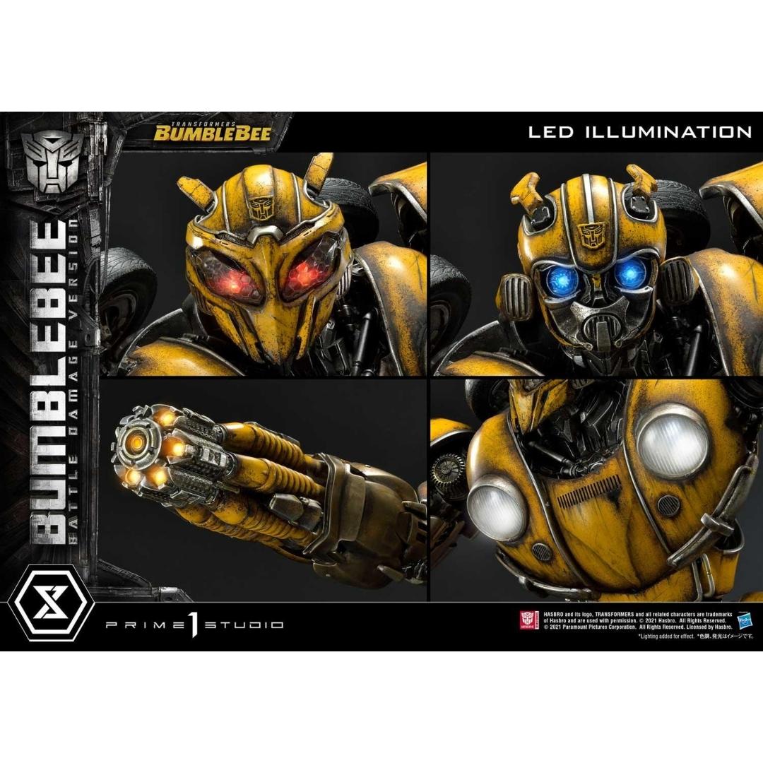 Bumblebee Battle Damaged Version Statue by Prime 1 Studio -Prime 1 Studio - India - www.superherotoystore.com