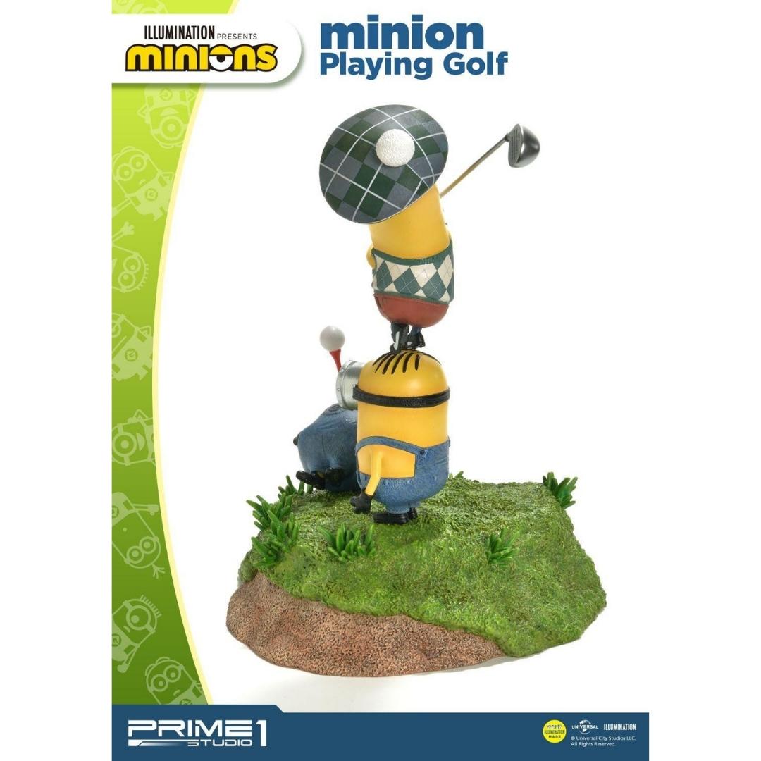 Minions Playing Golf Diorama by Prime 1 Studio -Prime 1 Studio - India - www.superherotoystore.com