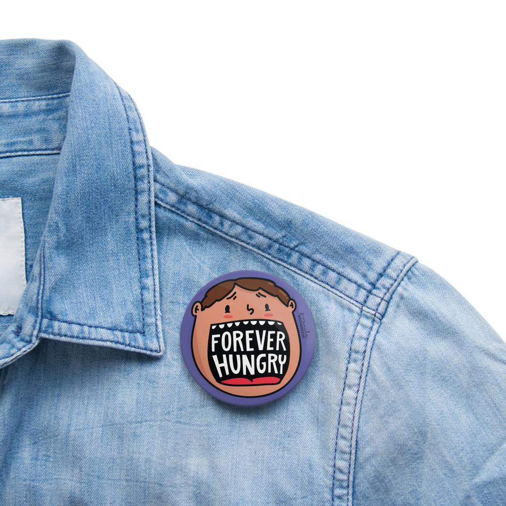 Forever Hungy Badge -Pranita Kocharekar - India - www.superherotoystore.com