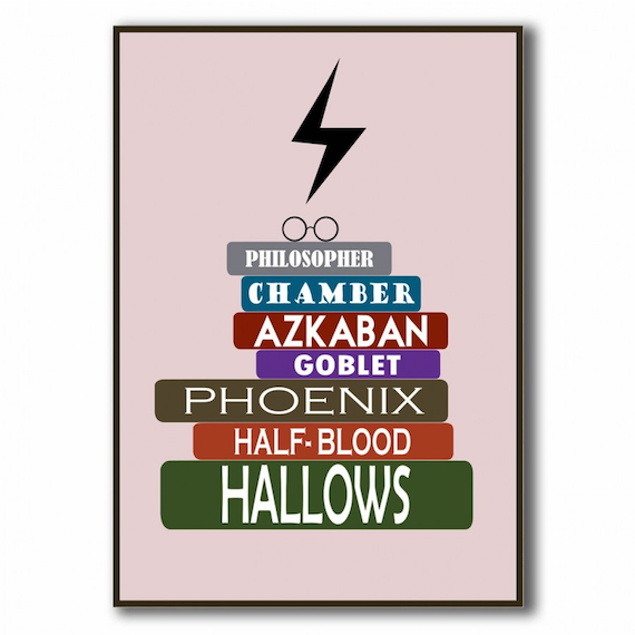Harry Potter Seven Books Notebook by EFG -EFG - India - www.superherotoystore.com