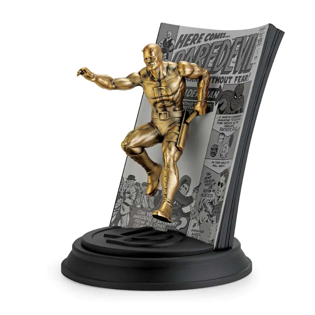 Daredevil Volume #1 Limited Edition Gilt Statue by Royal Selangor -Royal Selangor - India - www.superherotoystore.com