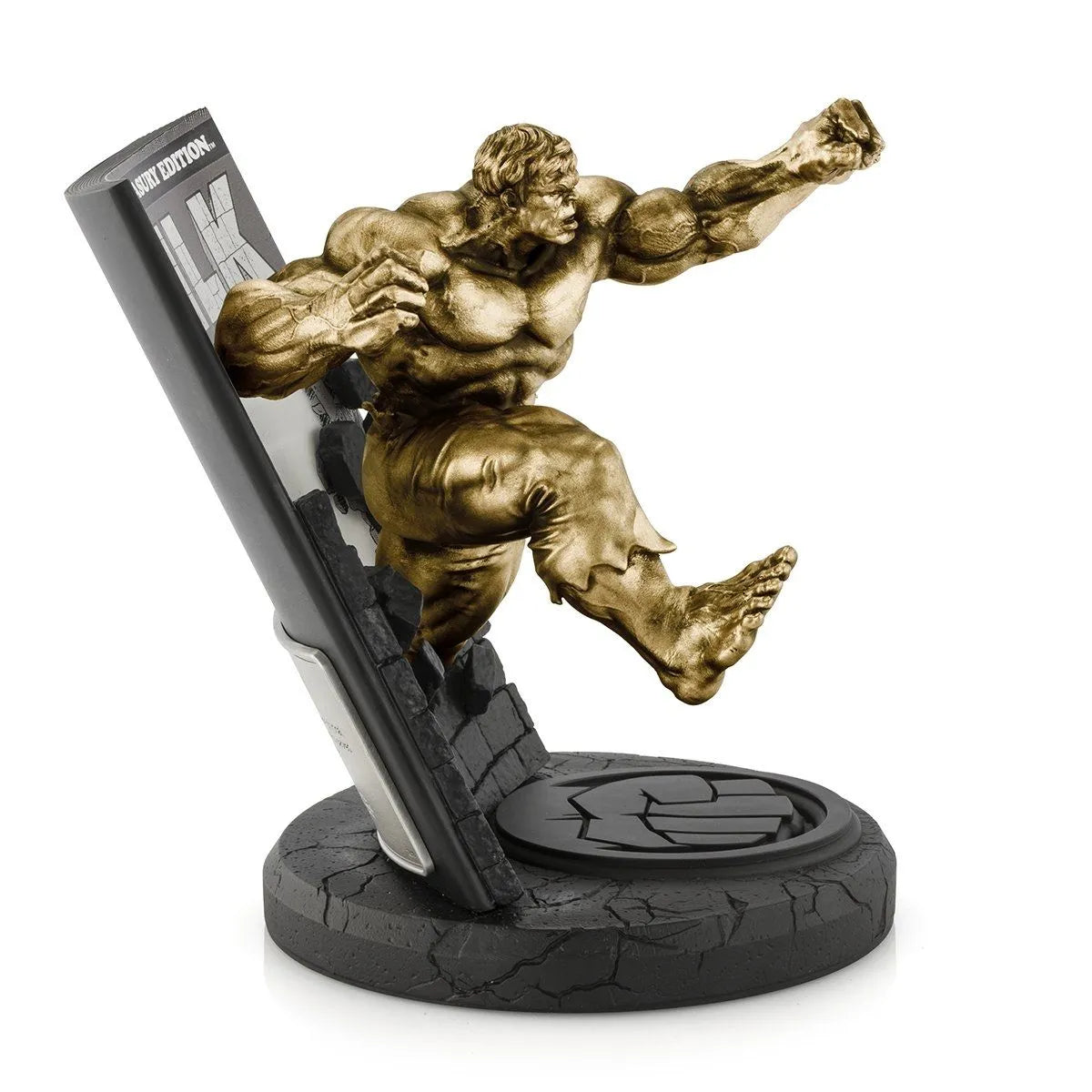 Hulk Marvel Treasury Edition #5 Limited Edition Gilt Statue by Royal Selangor -Royal Selangor - India - www.superherotoystore.com