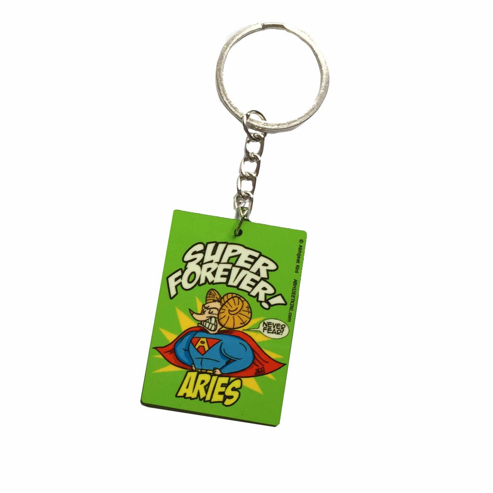 Super Forever Aries Keychain -Kini Studios - India - www.superherotoystore.com