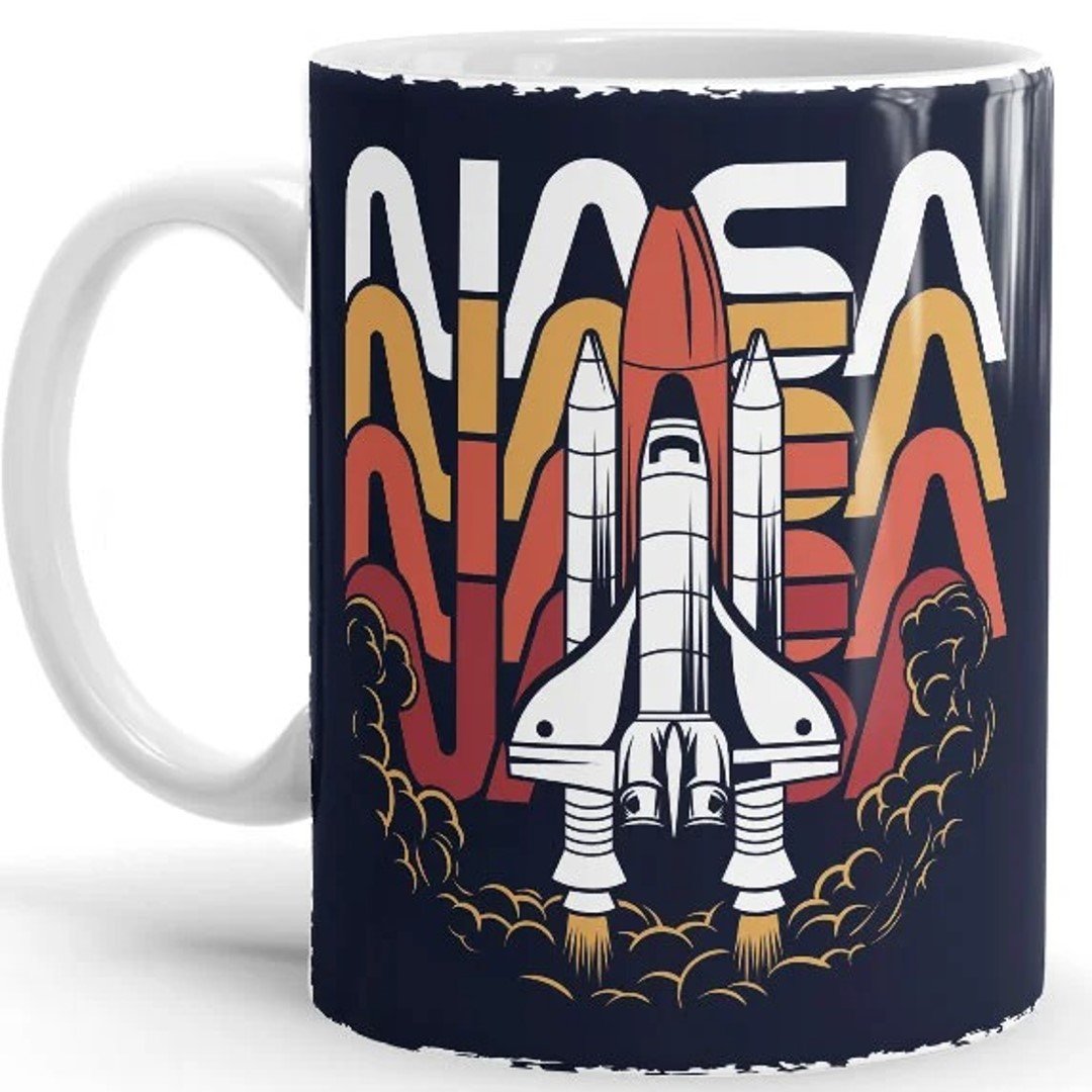 Lift Off - NASA Official Mug -Redwolf - India - www.superherotoystore.com
