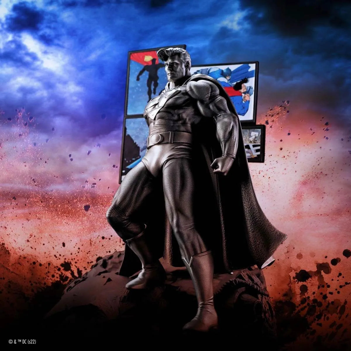 Superman The Dark Knight Returns Limited Edition Metal Figurine by Royal Selangor -Royal Selangor - India - www.superherotoystore.com