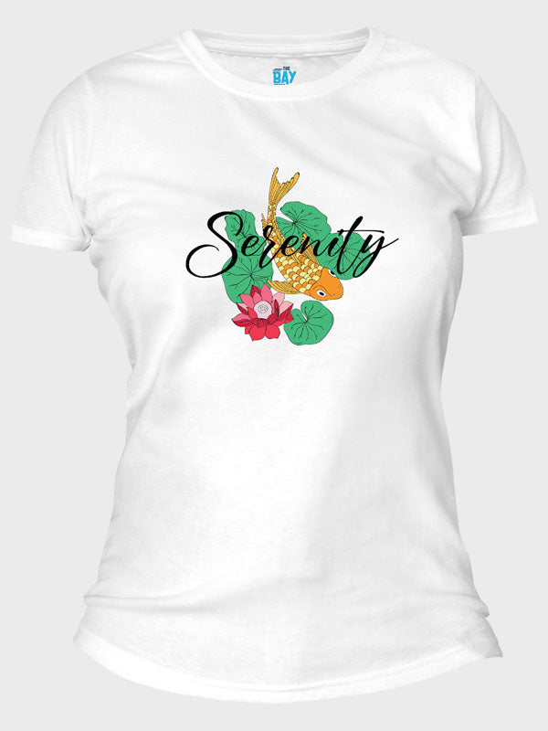 Serenity Women's Mandala Design T-Shirt -The Bay Store X The Doodleist - India - www.superherotoystore.com