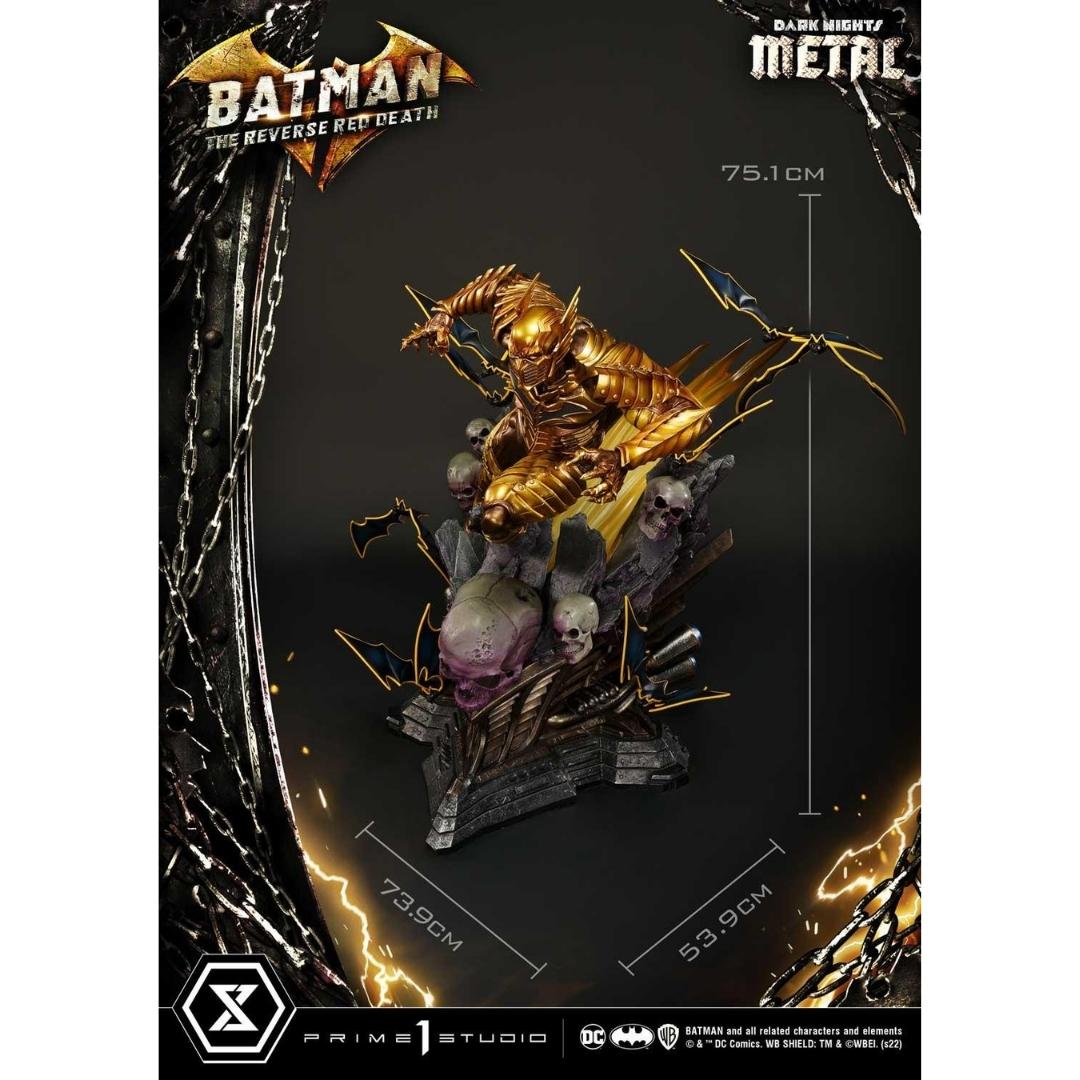 The Reverse Red Death DC Dark Knights Metal Statue by Prime 1 Studio -Prime 1 Studio - India - www.superherotoystore.com