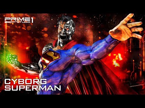 Cyborg Superman Museum Masterline Deluxe Statue by Prime 1 Studio -Prime 1 Studio - India - www.superherotoystore.com