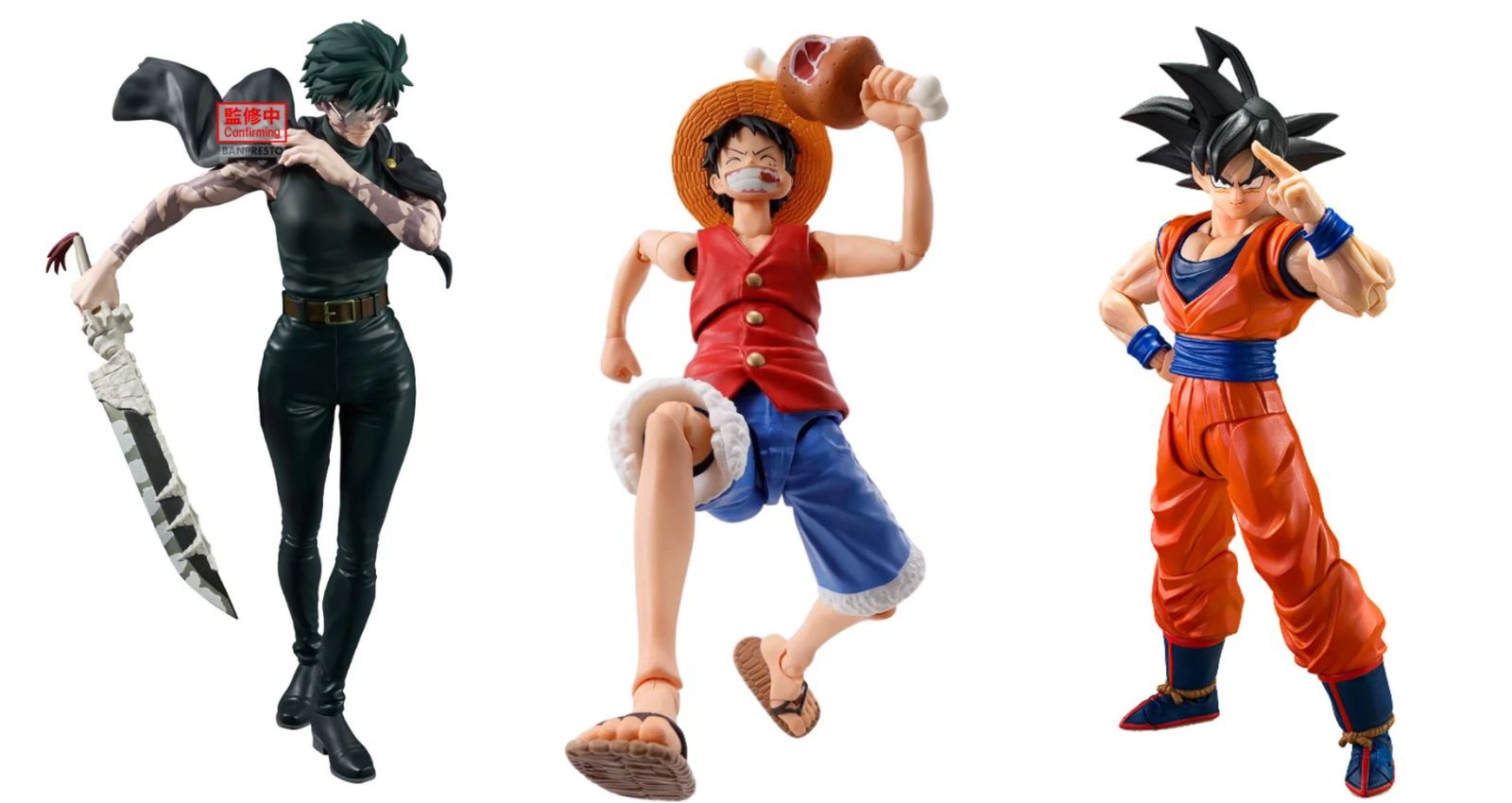 Top Anime Action Figures Available in India | Goku, Luffy, Zoro & More