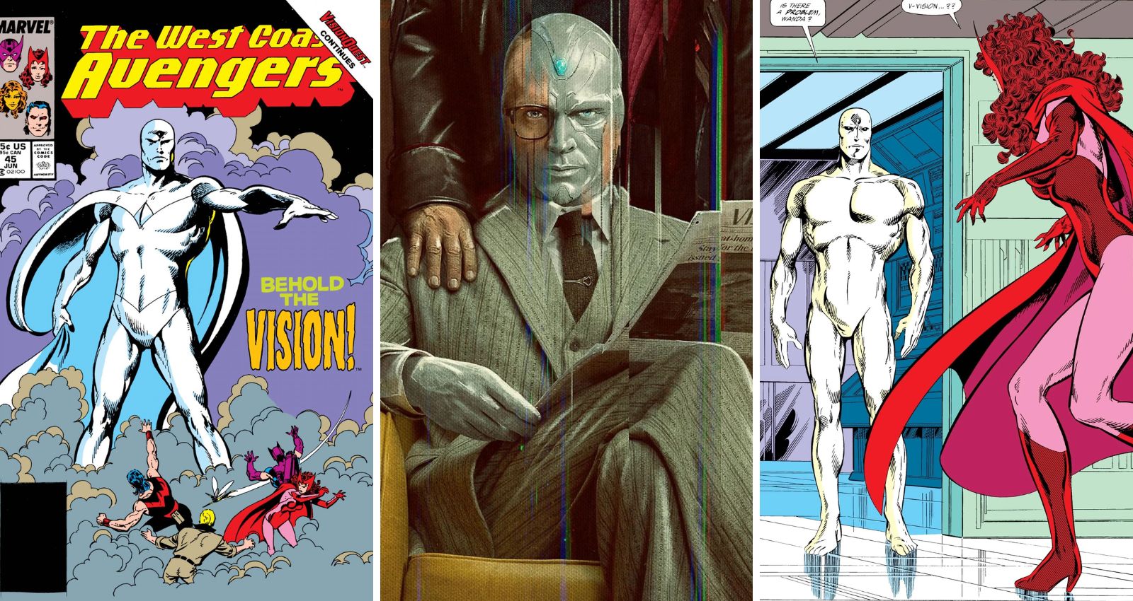 White Vision Explained: The Tragic Story Behind Marvel’s Vision Quest