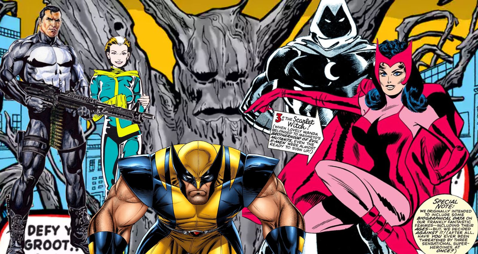 Iconic Marvel Characters: Stories of Wolverine, Rogue & Scarlet Witch