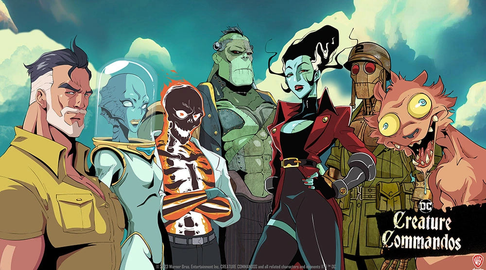 Monster Mash-Up: Creature Commandos Assemble Under Amanda Waller!