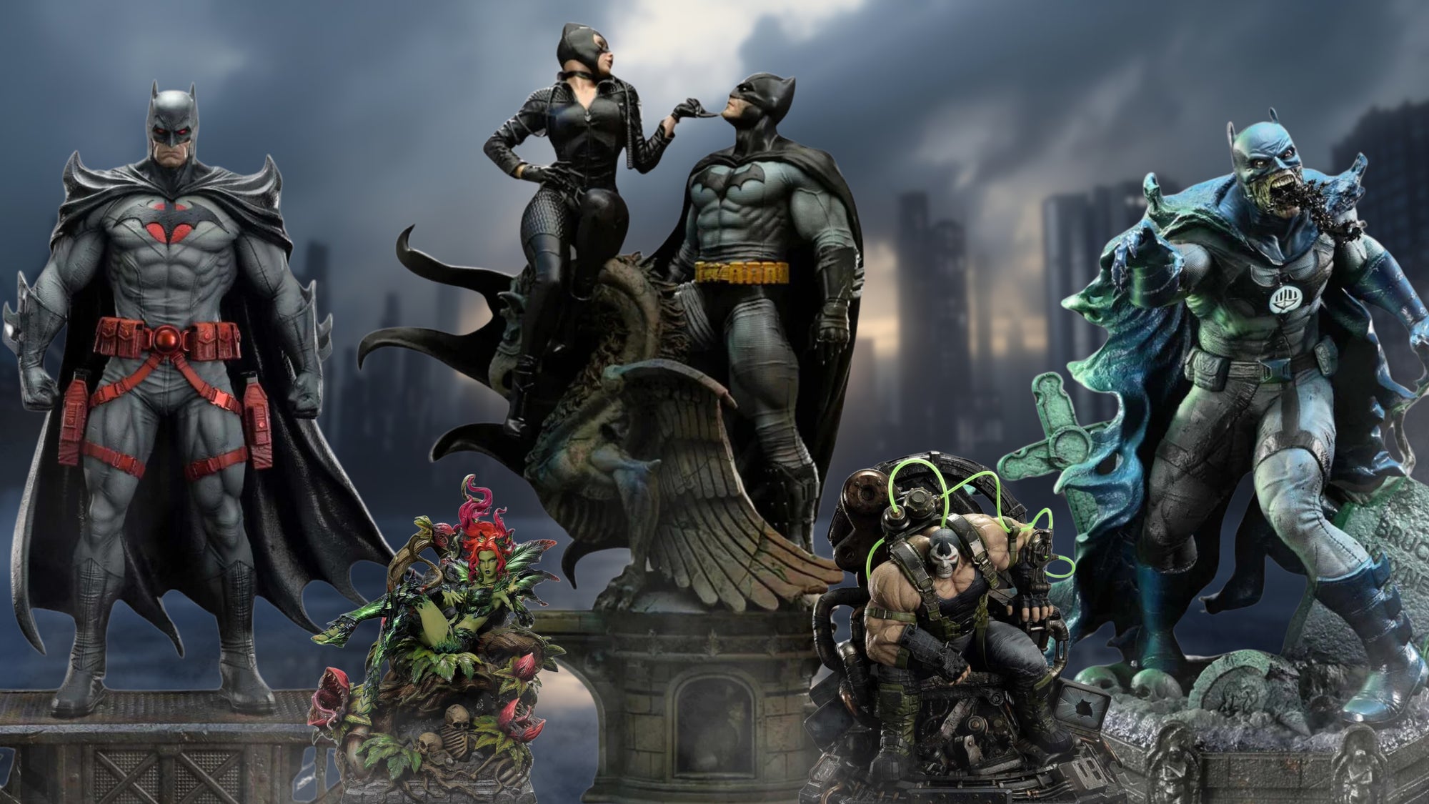 Calling All Caped Crusader Collectors: Top 5 Must-Have Batman Statues from Iron Studios at Superhero Toy Store!