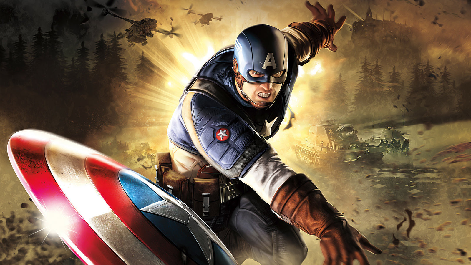 Captain America - Toys, Action Figures, Statues, Bobbleheads & T-shirt