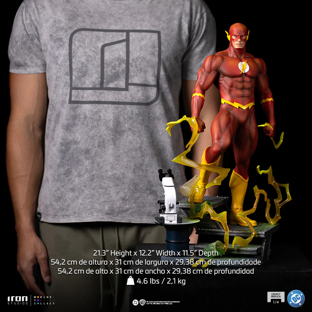 The Flash Legacy Replica By Iron Studios