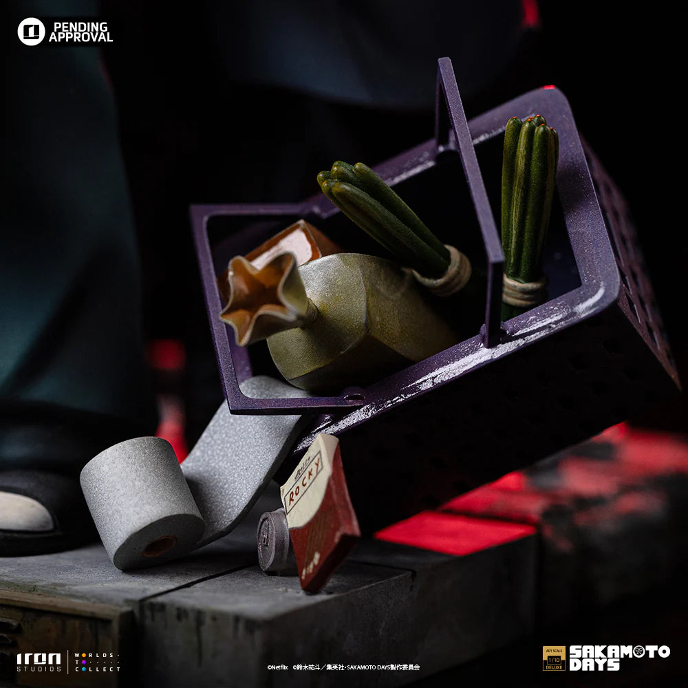 Sakamoto days Taro Sakamoto Deluxe By Iron Studios -Iron Studios - India - www.superherotoystore.com