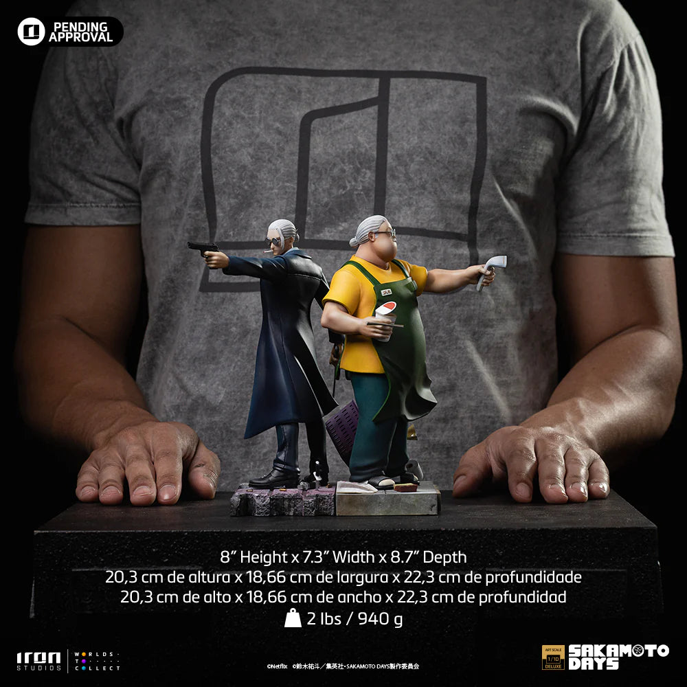 Sakamoto days Taro Sakamoto Deluxe By Iron Studios -Iron Studios - India - www.superherotoystore.com