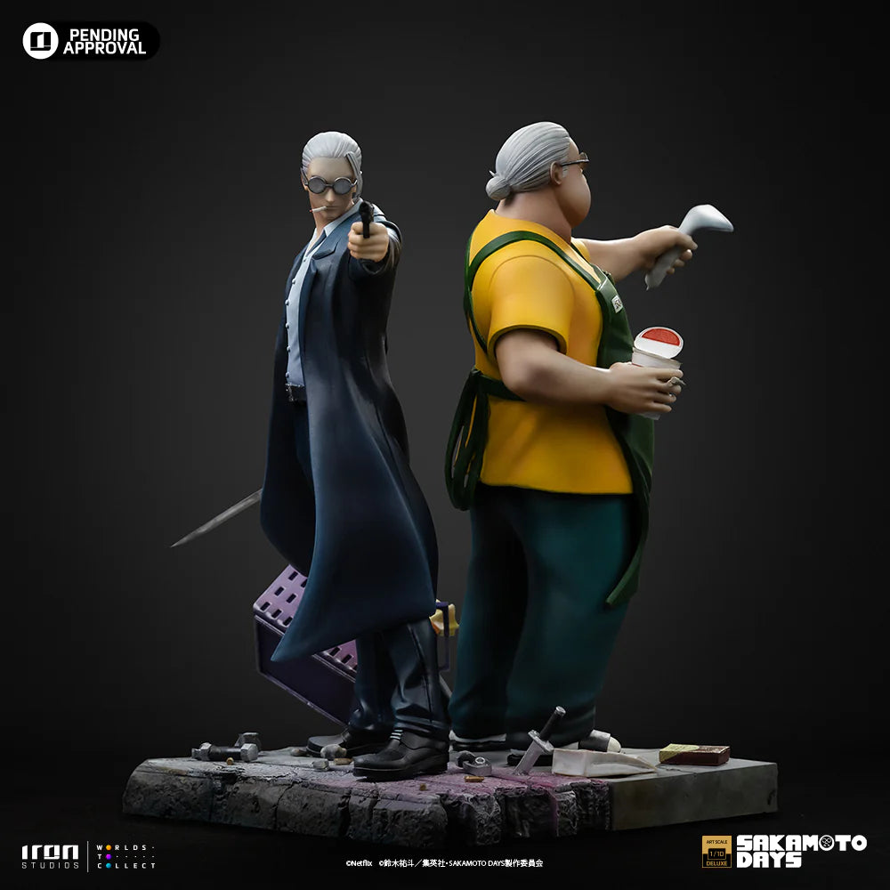 Sakamoto days Taro Sakamoto Deluxe By Iron Studios -Iron Studios - India - www.superherotoystore.com