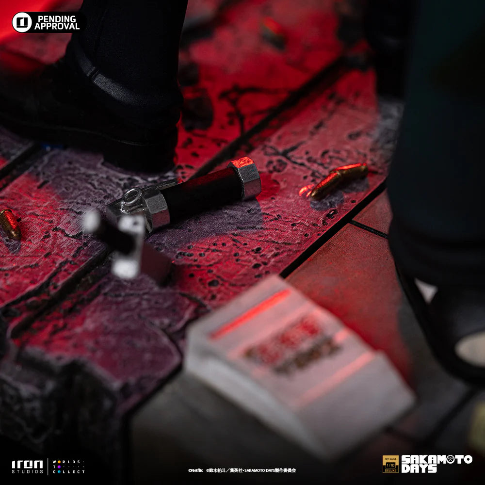 Sakamoto days Taro Sakamoto Deluxe By Iron Studios -Iron Studios - India - www.superherotoystore.com