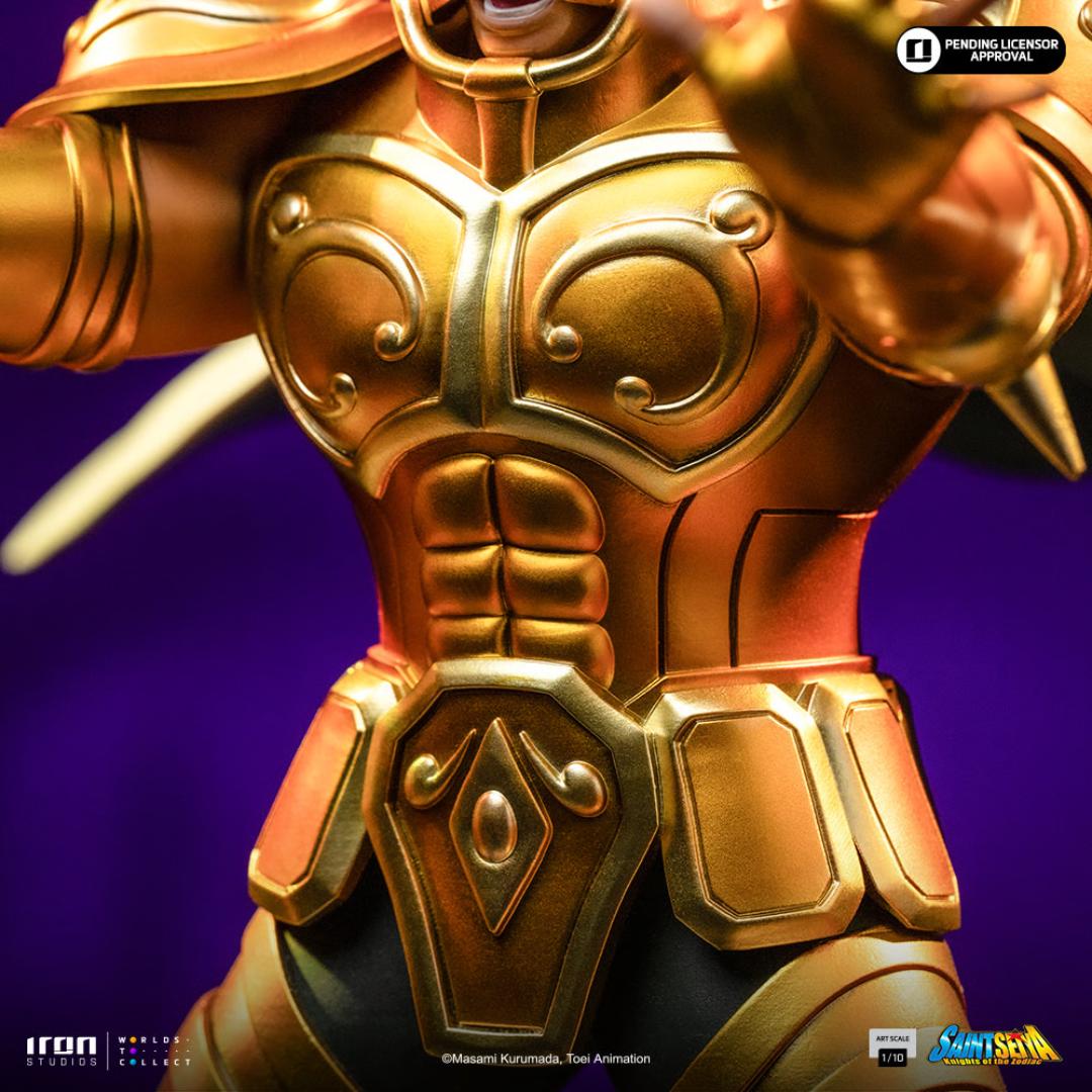 Saint Seiya Taurus Aldebaran Statue By Iron Studios