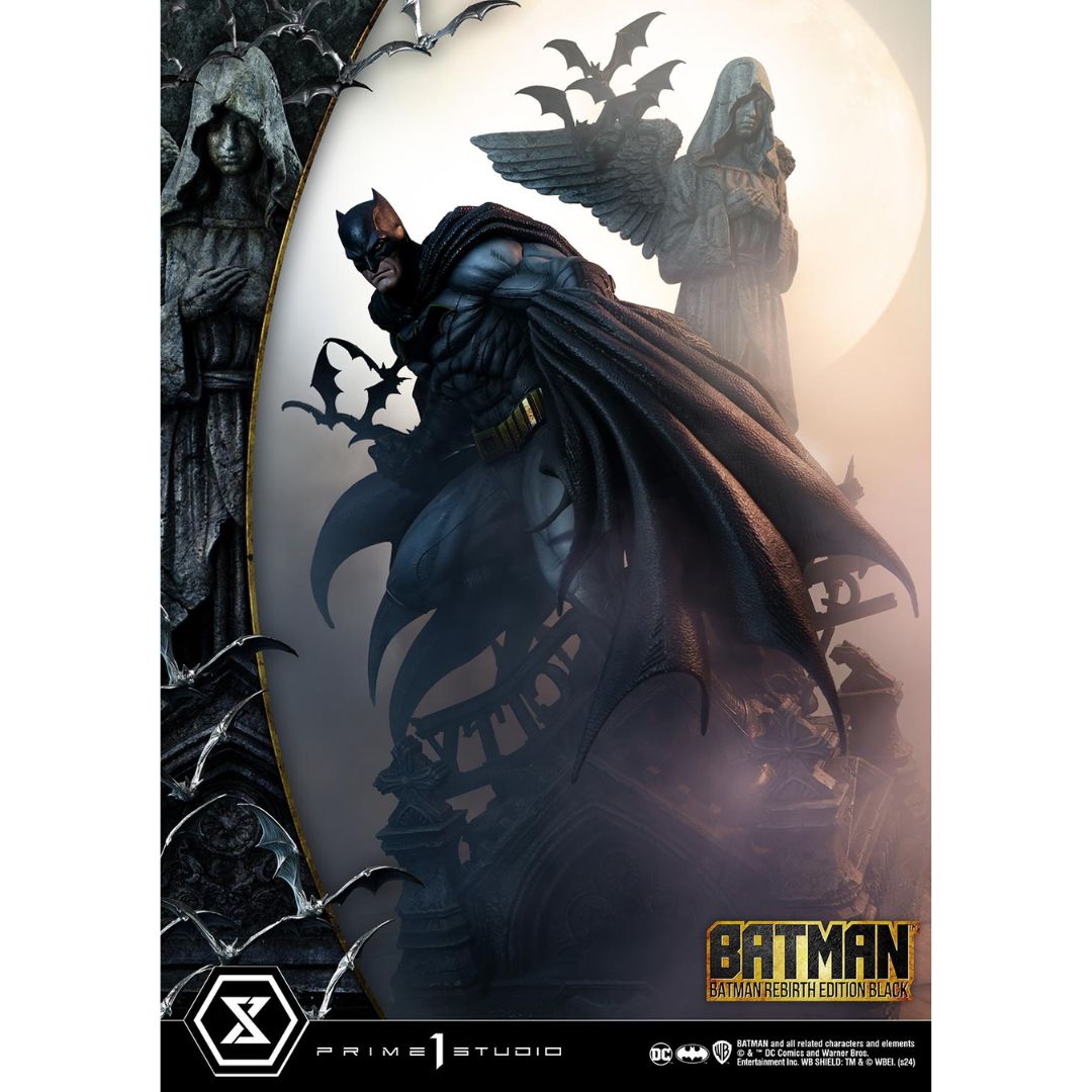 Batman Rebirth Edition (Black) By Prime1 Studios -Prime 1 Studio - India - www.superherotoystore.com