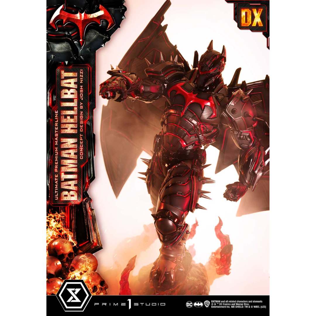 Batman (Comics) Hellbat DX Bonus Version by Prime 1 Studios -Prime 1 Studio - India - www.superherotoystore.com