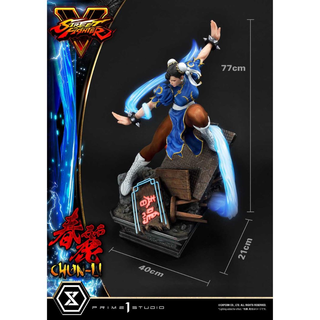 Street Fighter V Chun-Li favorite Bonus Version Statue by Prime1 Studios -Prime 1 Studio - India - www.superherotoystore.com