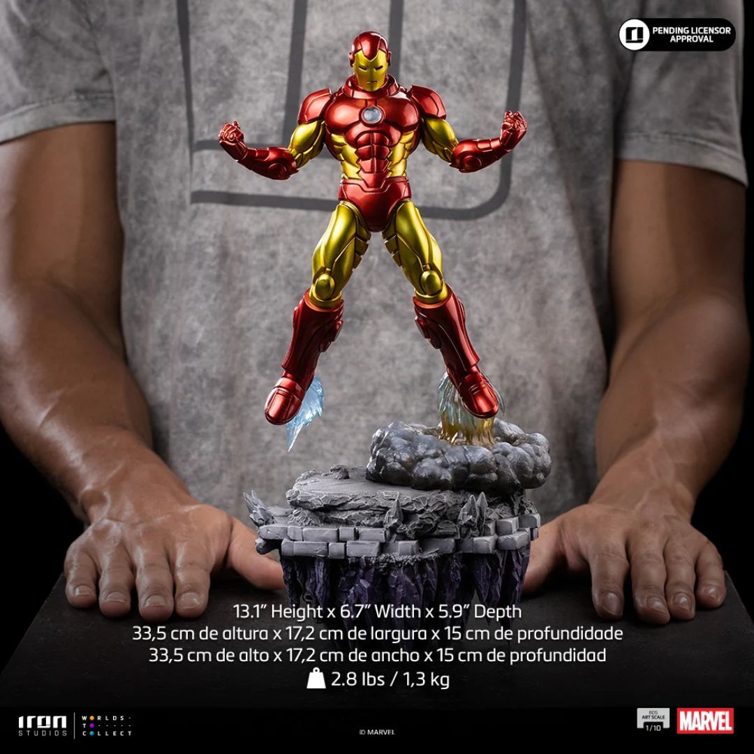 Iron Man - Infinity Gauntlet Diorama Statue By Iron Studios