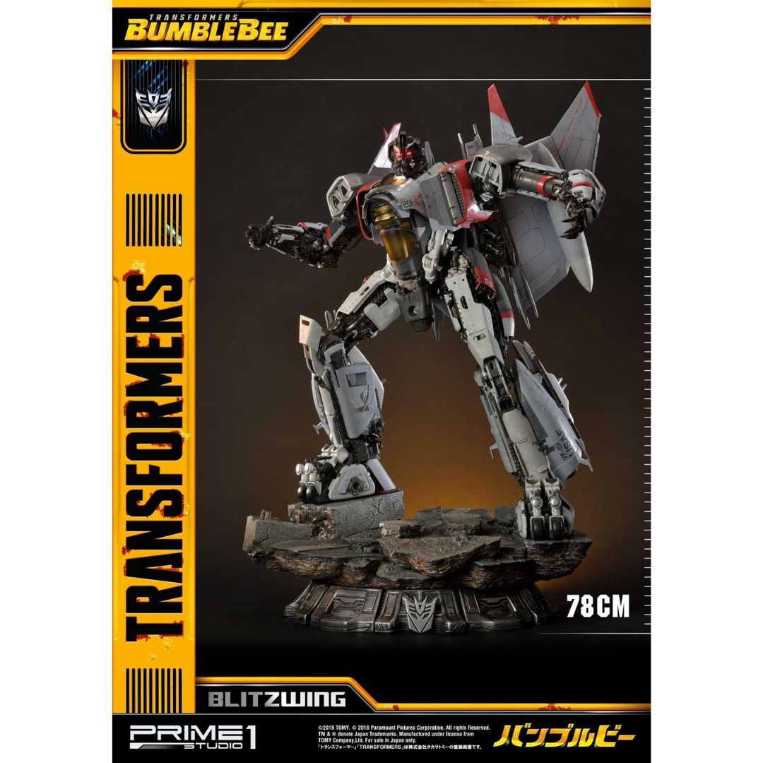 Transformers: Bumblebee (Film) Blitzwing Statue By Prime1 Studios -Prime 1 Studio - India - www.superherotoystore.com