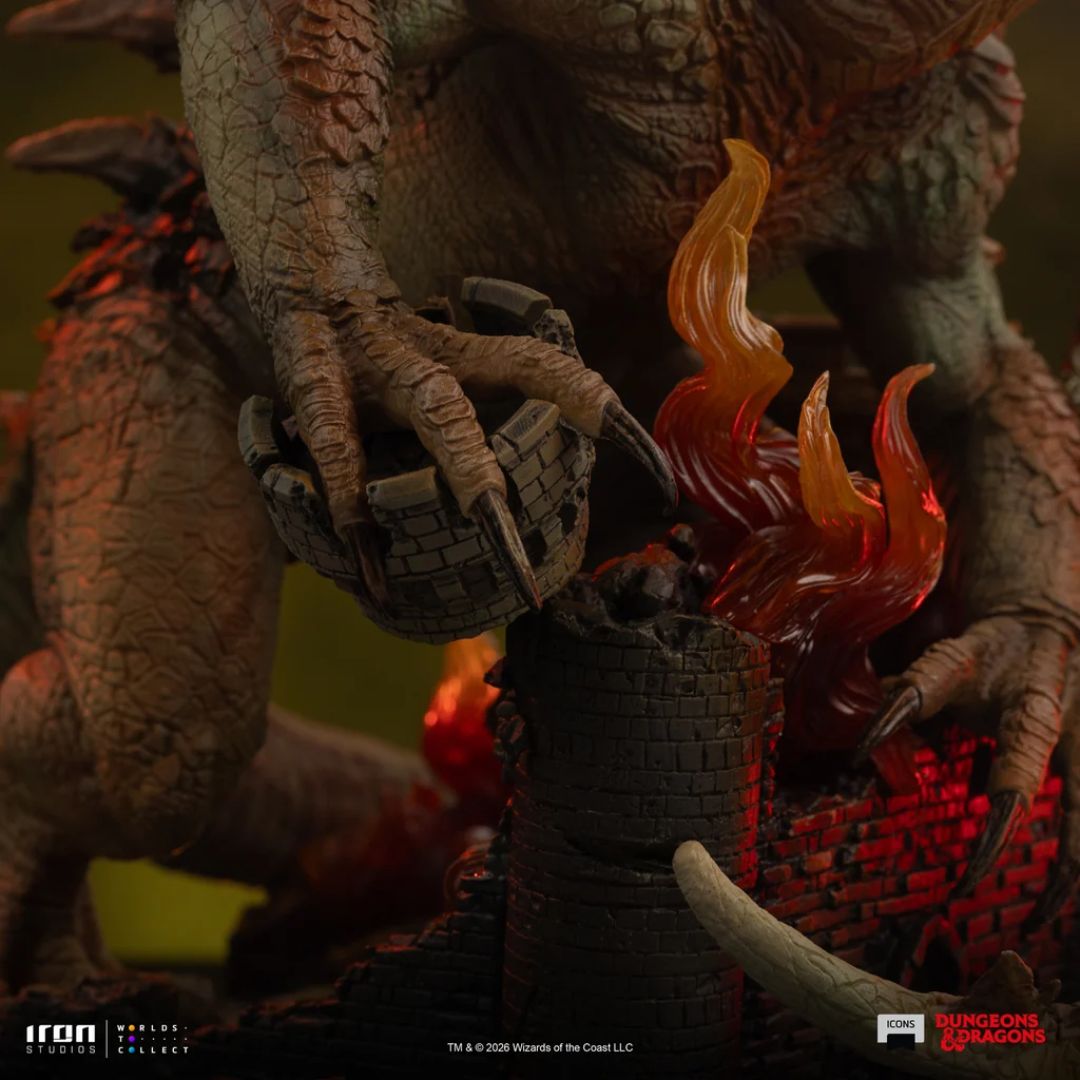 Tarrasque - Dungeons and Dragons - Icons Statue By Iron Studios