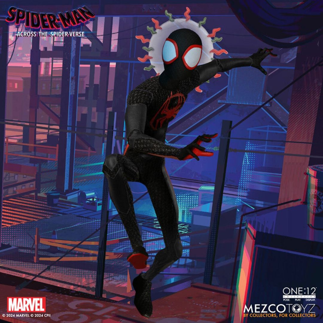 Spider-Man: Across The Spider-Verse Miles Morales One:12 Collective Action Figure by Mezco Toys -Mezco Toys - India - www.superherotoystore.com