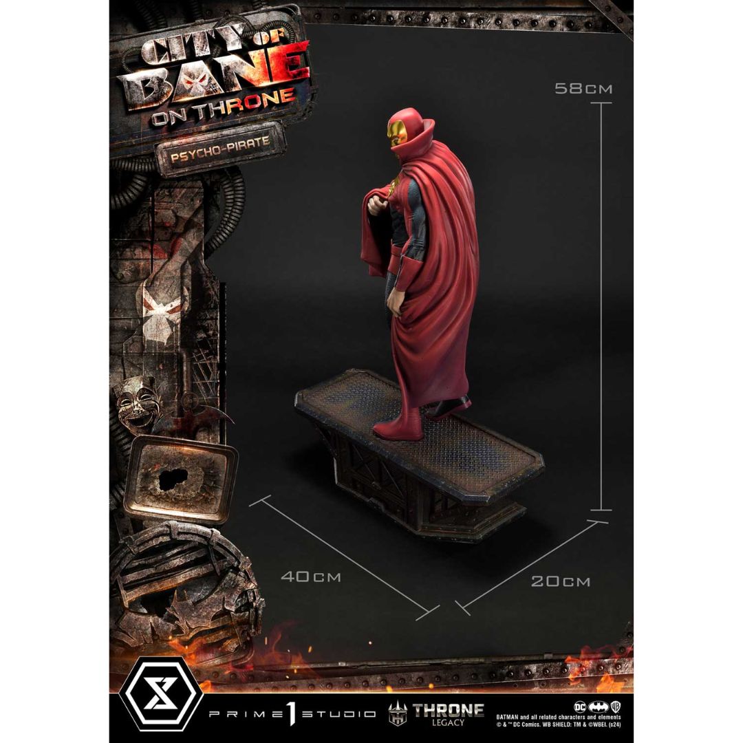 Batman (Comics) City of Bane Psycho-Pirate statue by Prime 1 Studios -XM Studios - India - www.superherotoystore.com