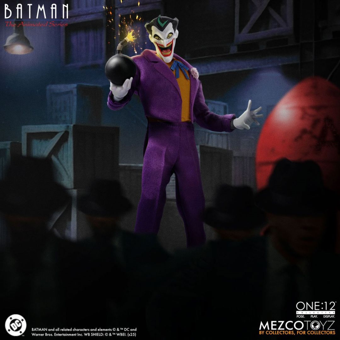Batman: The Animated Series The Joker Collective Action Figure By Mezco Toys -Mezco Toys - India - www.superherotoystore.com