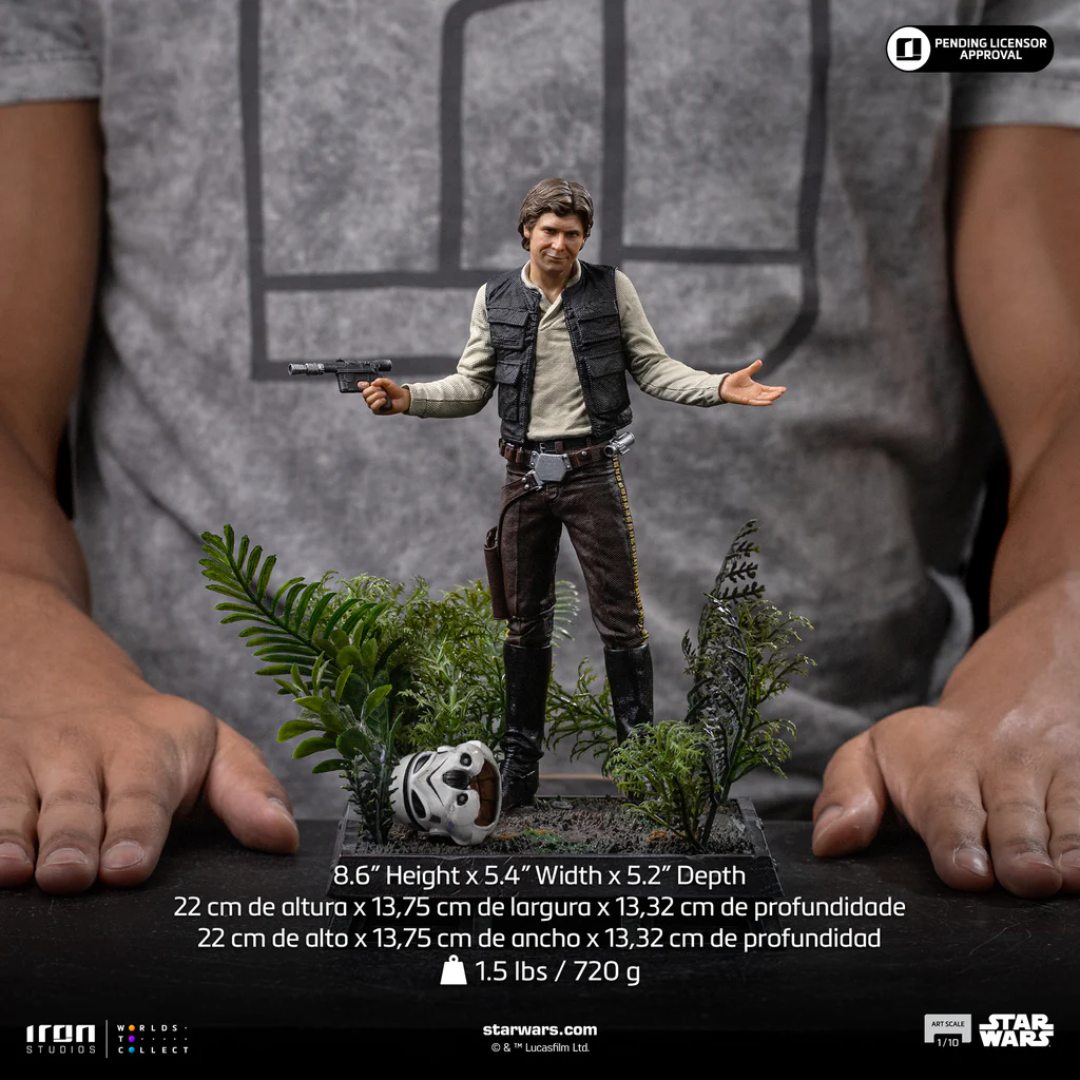 Star Wars Episode Vi Han Solo By Iron Studios -Iron Studios - India - www.superherotoystore.com