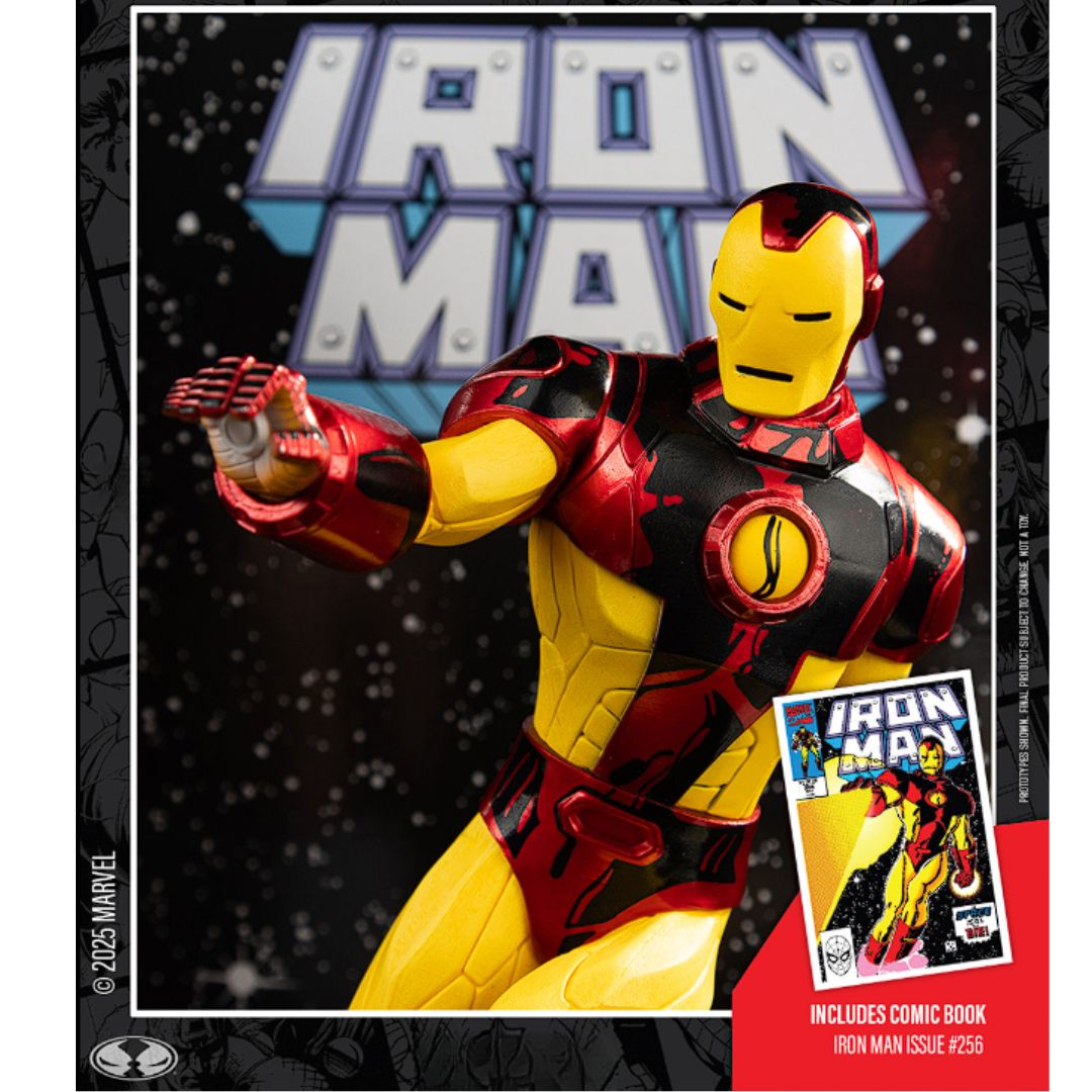 Marvel Iron Man (Iron Man #256) By Mcfarlane Toys -McFarlane Toys - India - www.superherotoystore.com