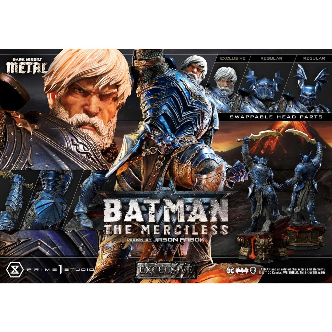 Dark Nights: Metal (Comics) The Merciless Ex Version Statue By Prime1 Studios